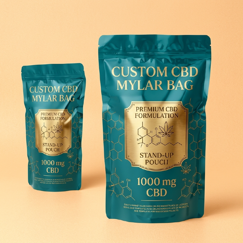 Choosing Custom CBD Mylar Bags For Daily Storage