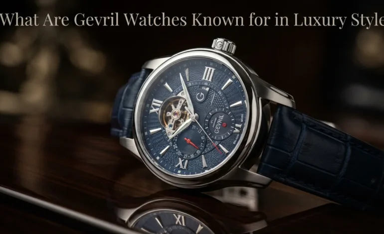 What Are Gevril Watches Known for in Luxury Style