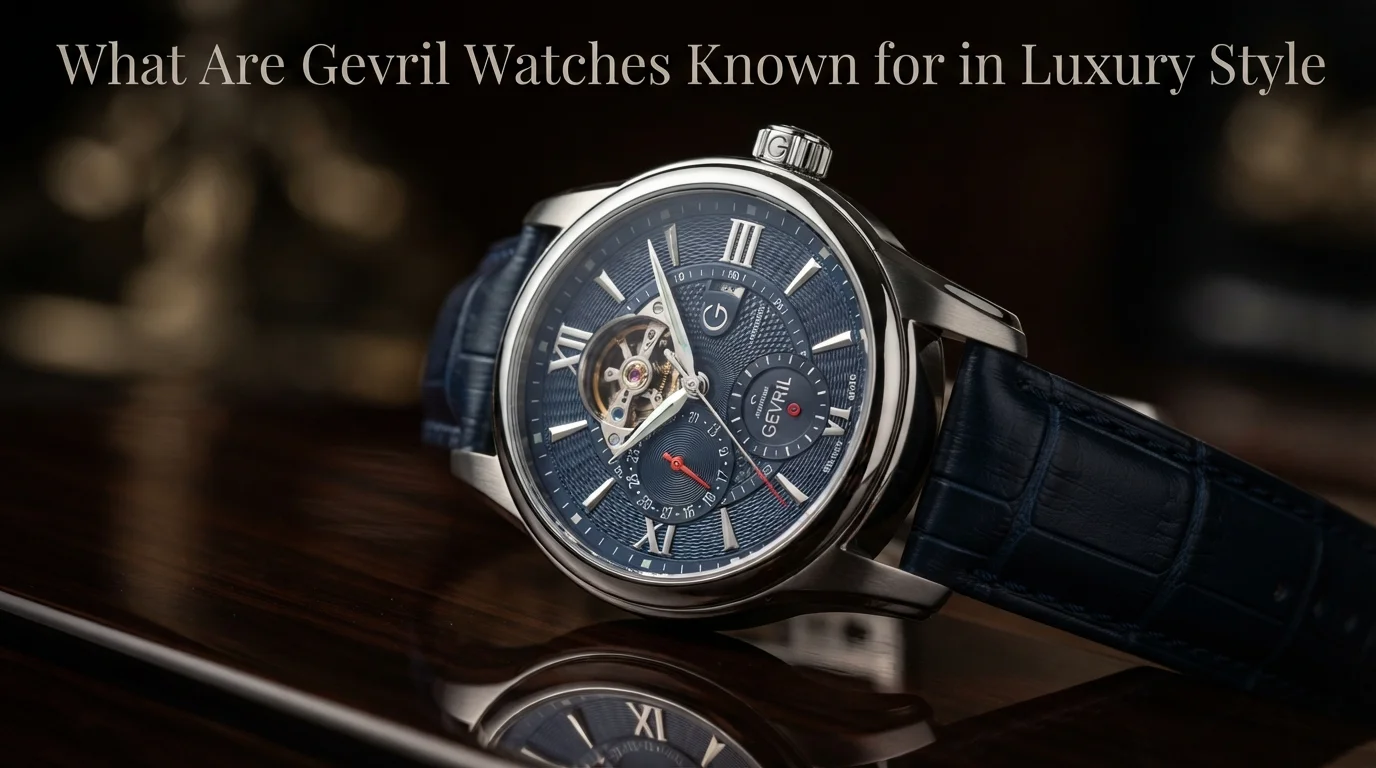 What Are Gevril Watches Known for in Luxury Style