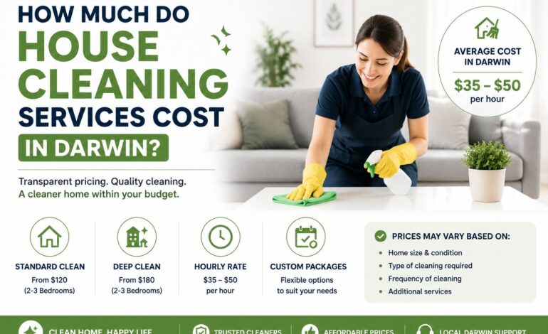 House Cleaning Services Cost in Darwin