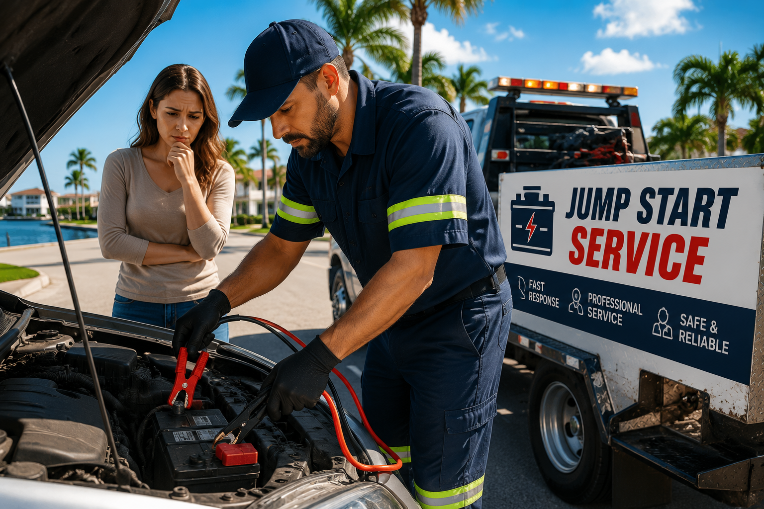 Jump Start Service: Your Reliable Solution for Dead Car Batteries in Clearwater, FL