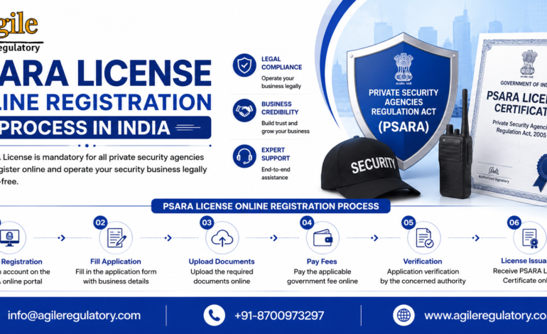 PSARA License Online Registration
