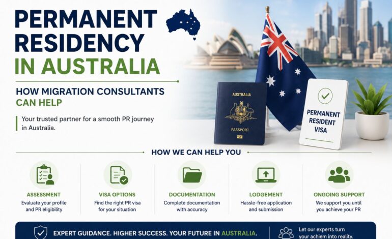 Permanent Residency in Australia: How Migration Consultants Can Help