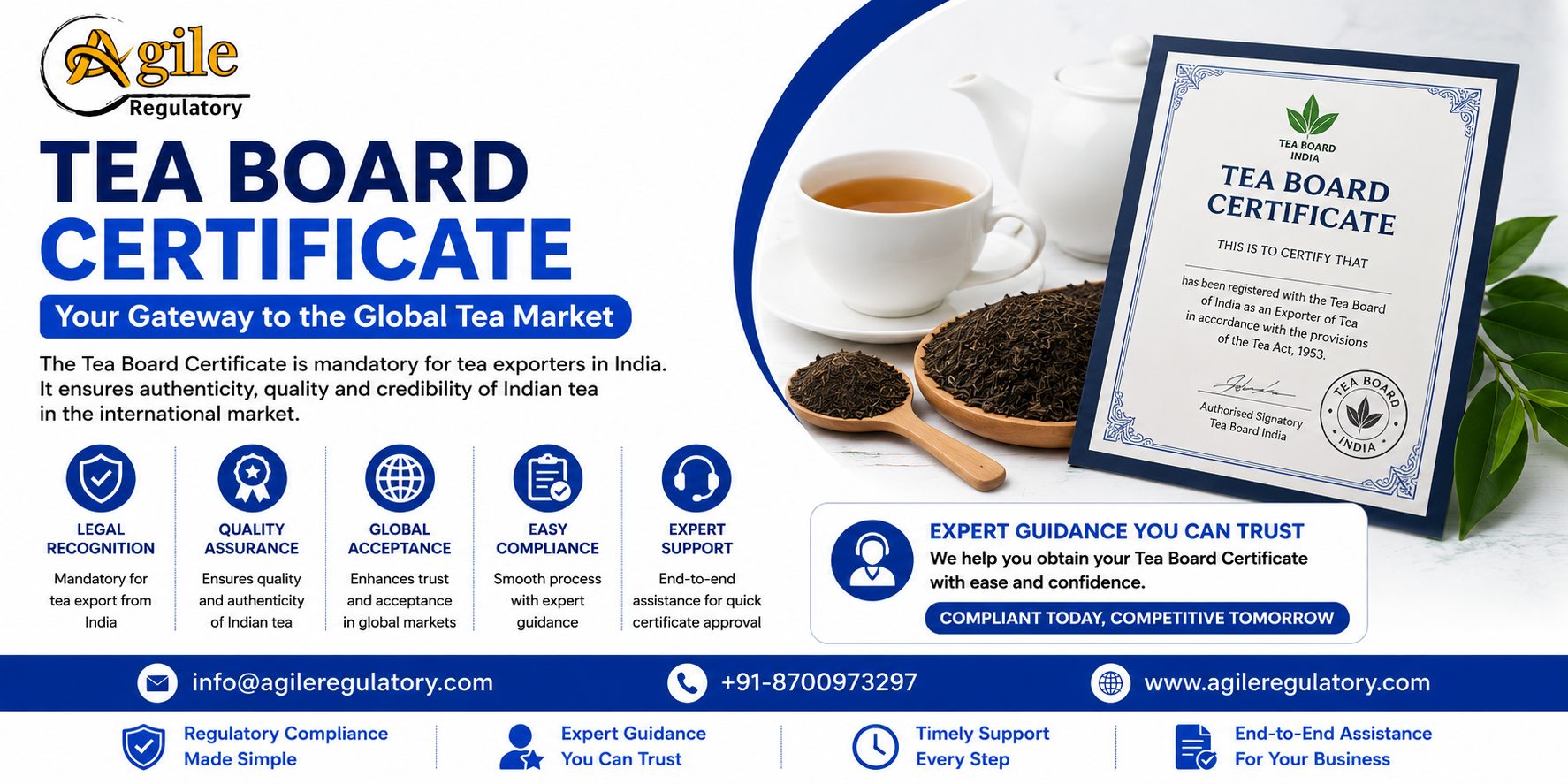 Tea Board License: Your Gateway to India’s Tea Industry