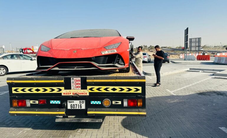 car recovery Dubai
