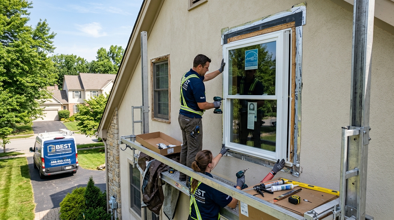 How Professional Window Replacement Services Help Eliminate Air Leaks and Moisture Problems