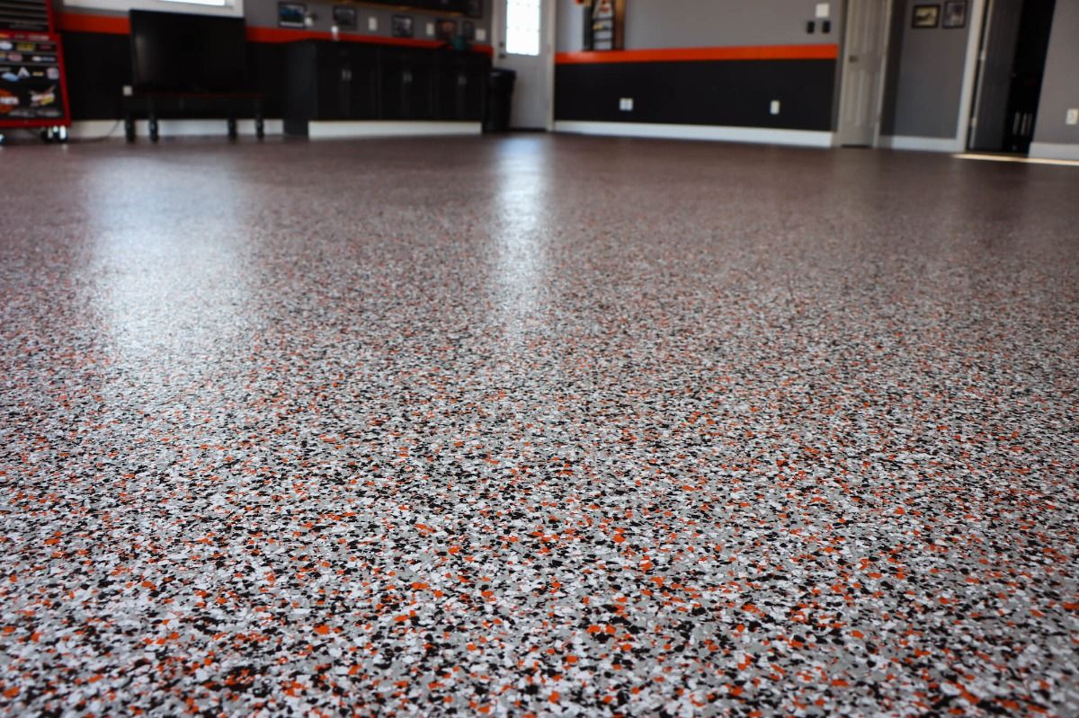 Decorative Flake Floor Options for Modern Homes