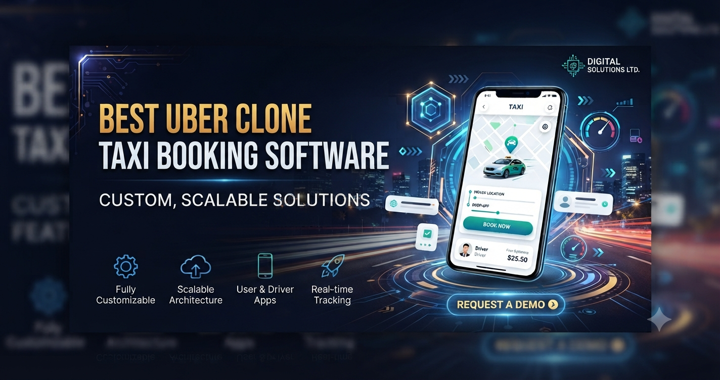 Best Uber Clone | Custom, Scalable Taxi Booking Software