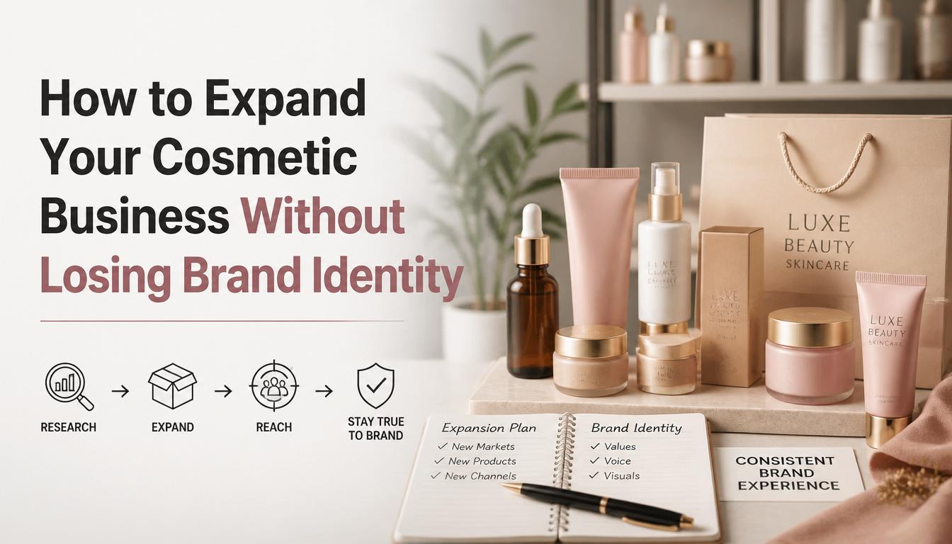 How to Expand Your Cosmetic Business Without Losing Brand Identity