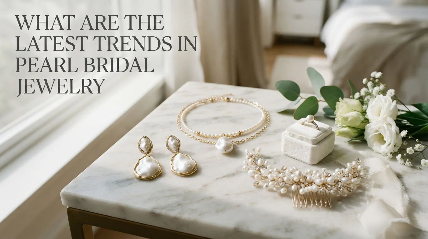 What Are the Latest Trends in Pearl Bridal Jewelry