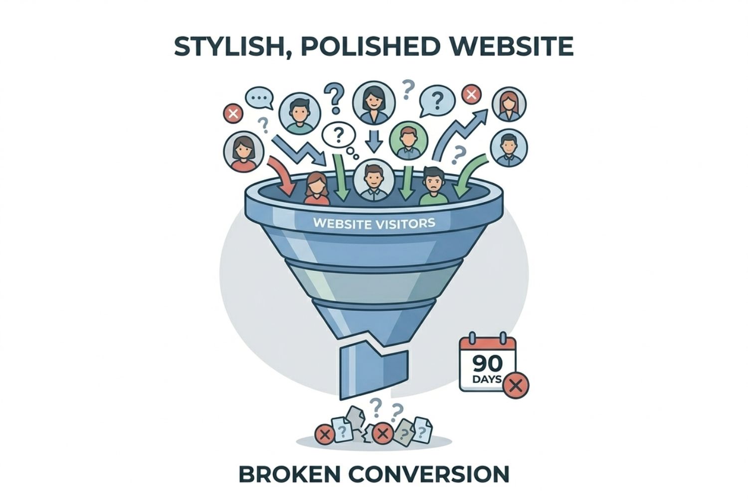Why Does Your Website Rank but Still Fail to Generate Leads? 