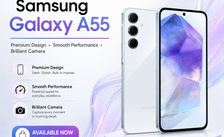 Samsung A55 price in pakistan