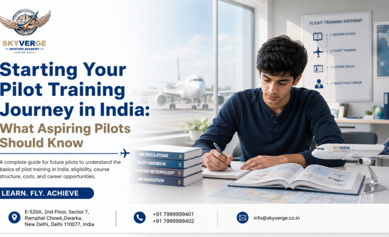 Best pilot training institute in India