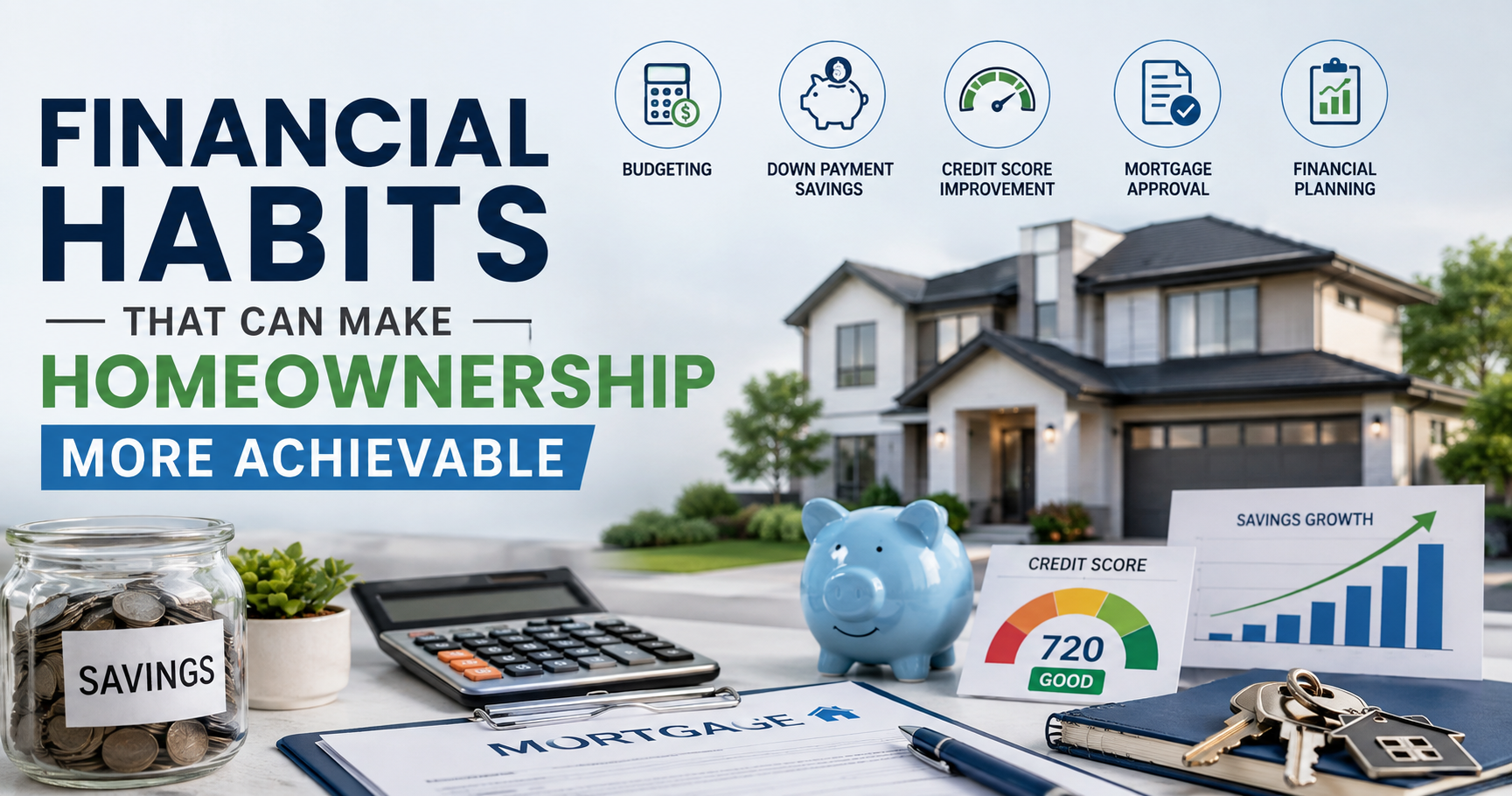 Financial Habits That Make Homeownership More Achievable