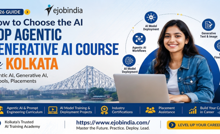 Generative AI Course in Kolkata: Your Complete Guide to Building a Career in AI