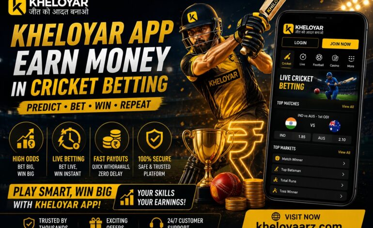 How to Earn Money in Cricket Betting with Kheloyar App