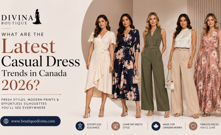 Latest Smart Casual Dress Trends for Women in Canada
