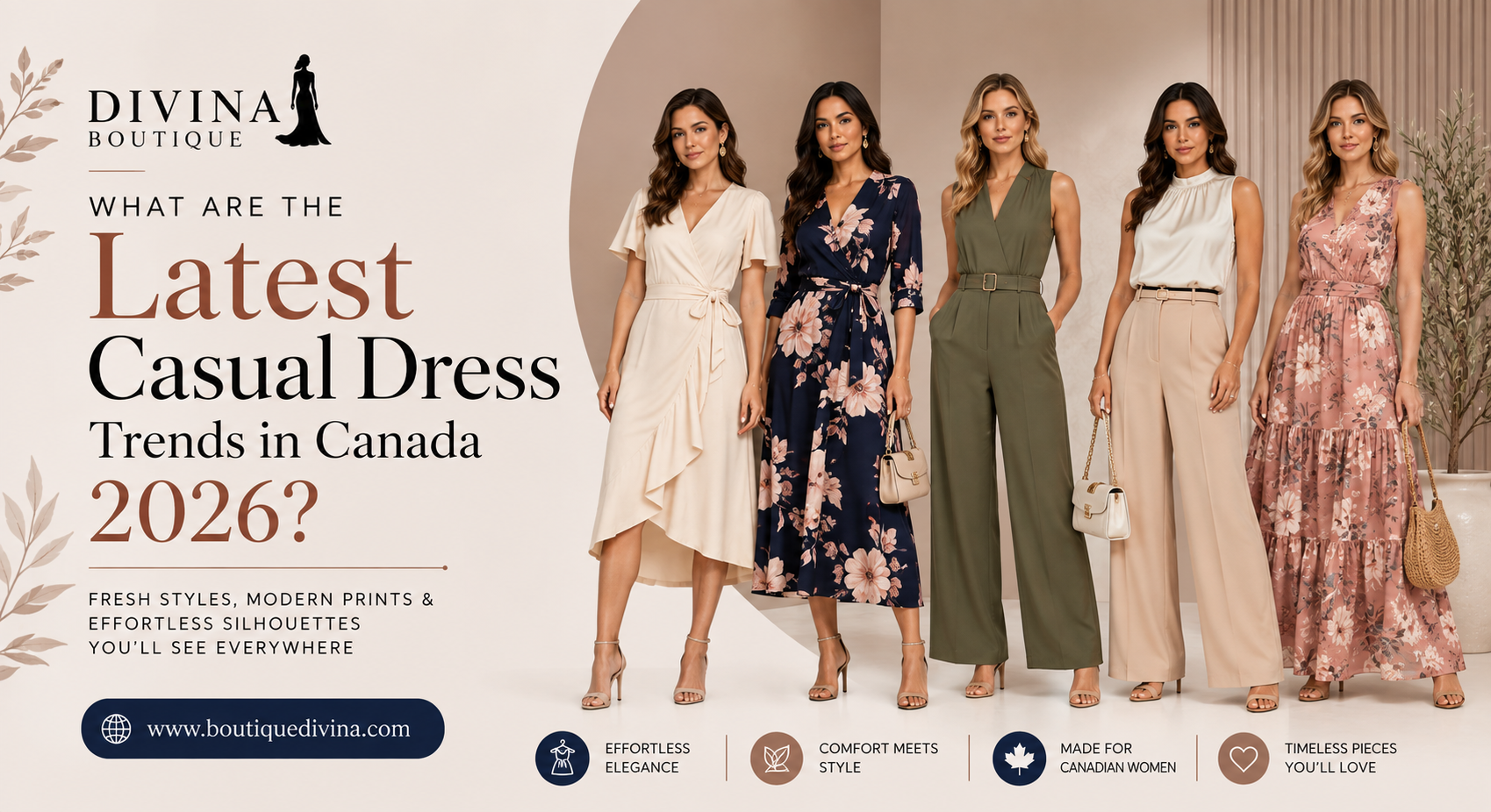 What Are the Latest Smart Casual Dress Trends for Women in Canada in 2026?