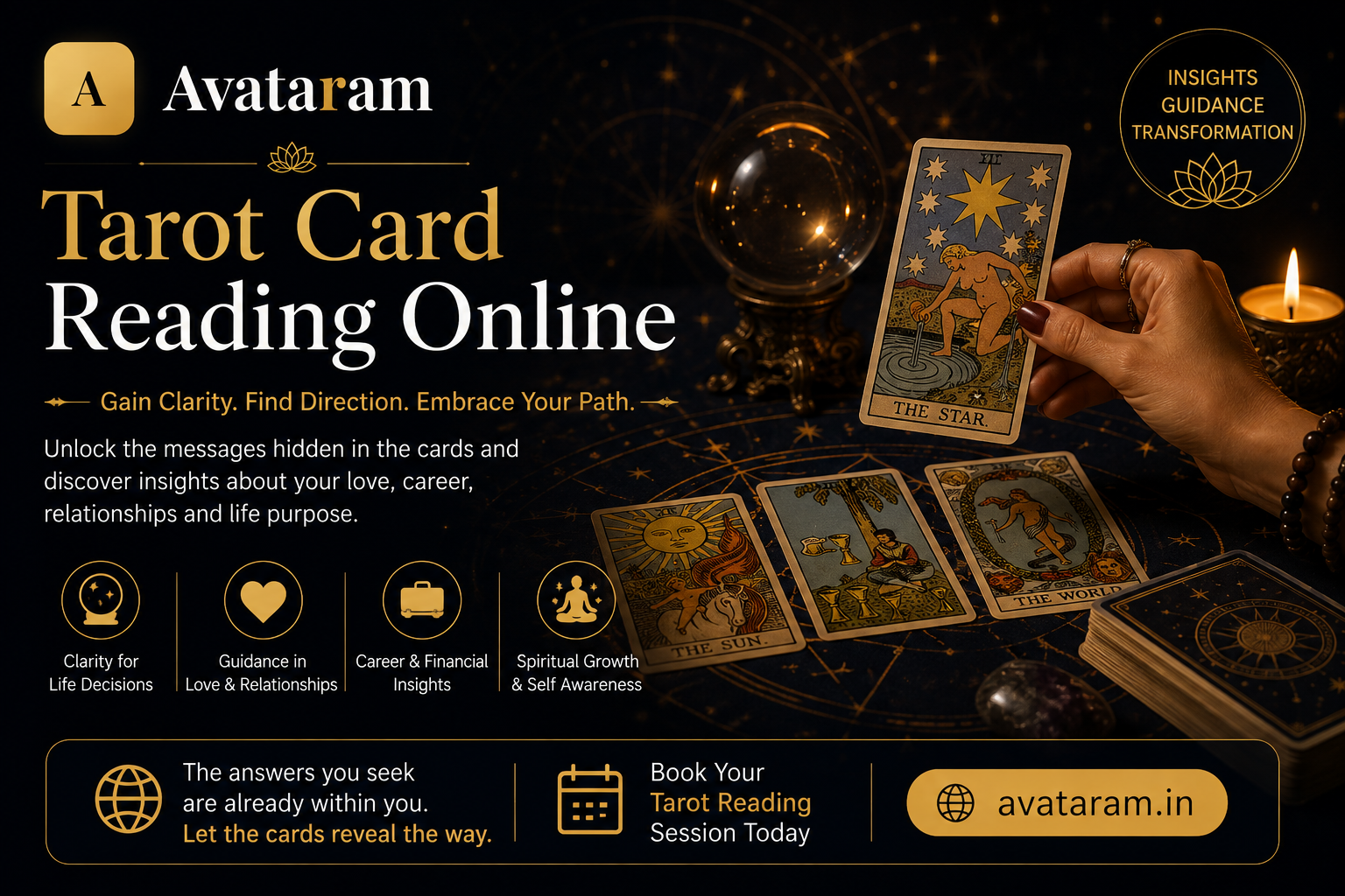 Tarot Card Reading Online For Love Career And Life Clarity
