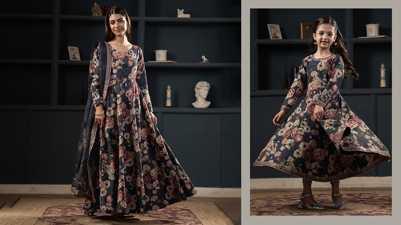 Festive Dressing: Matching Pakistani Outfits for Mothers and Kids