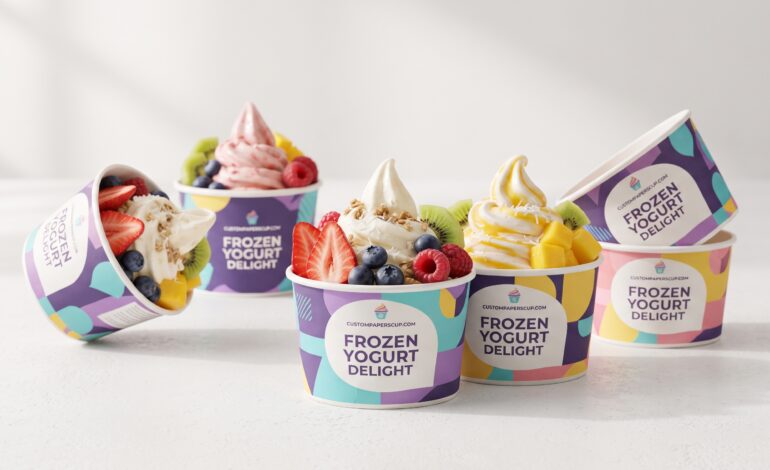custom yogurt cups
