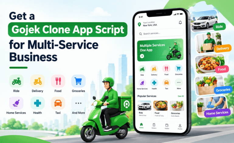 Get Ready-to-Launch Gojek Clone App for Your Multi-Service Startup