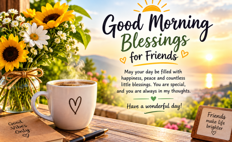 Good Morning Blessings for friends