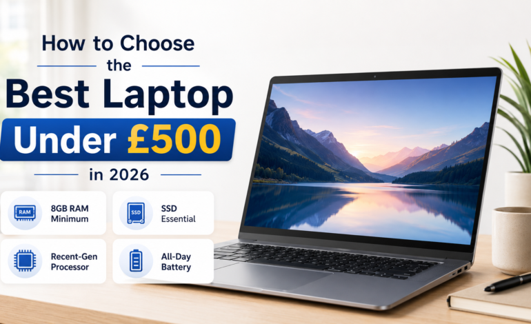 How to Choose the Best Laptop Under £500 in 2026