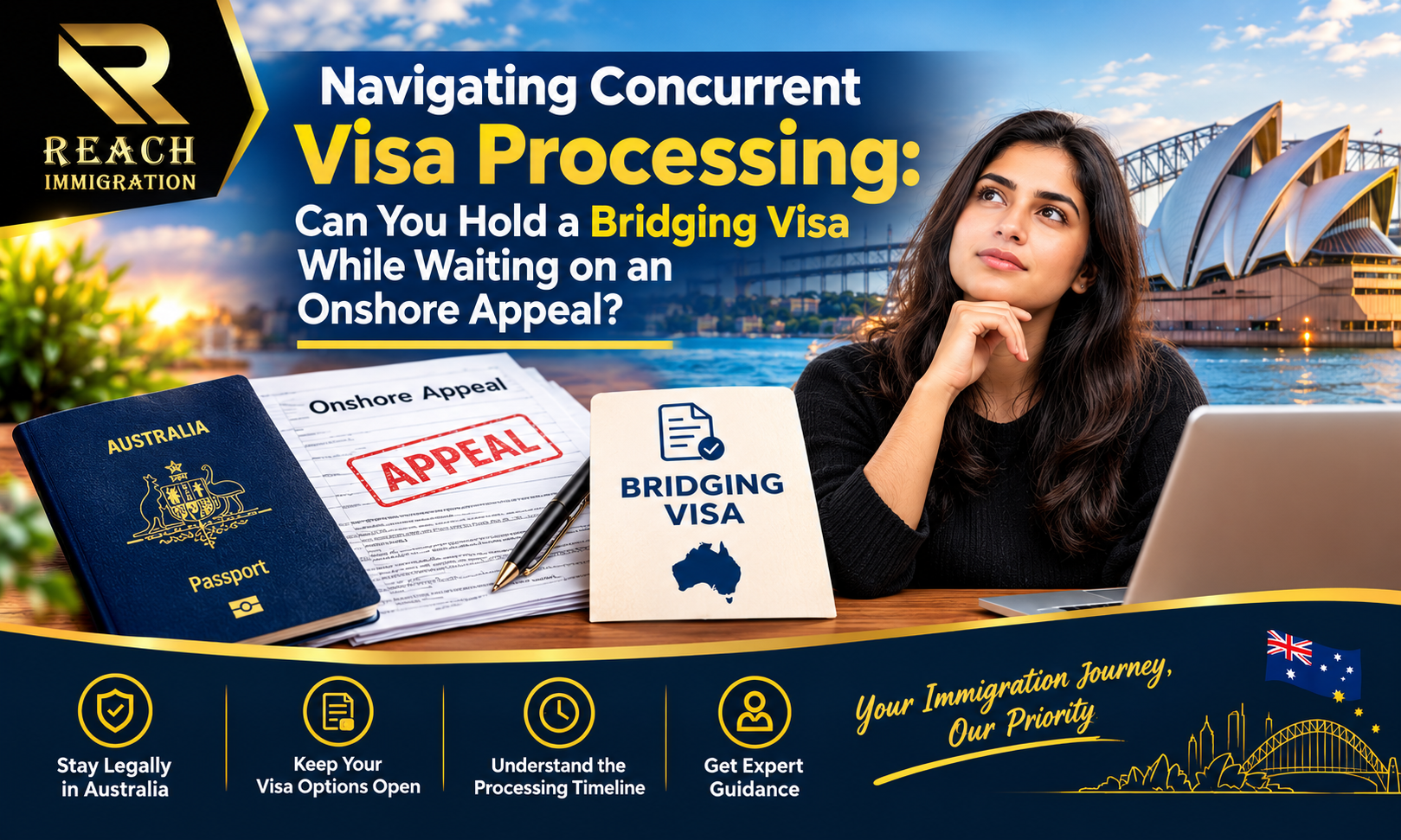 Navigating Concurrent Visa Processing: Can You Hold a Bridging Visa While Waiting on an Onshore Appeal?
