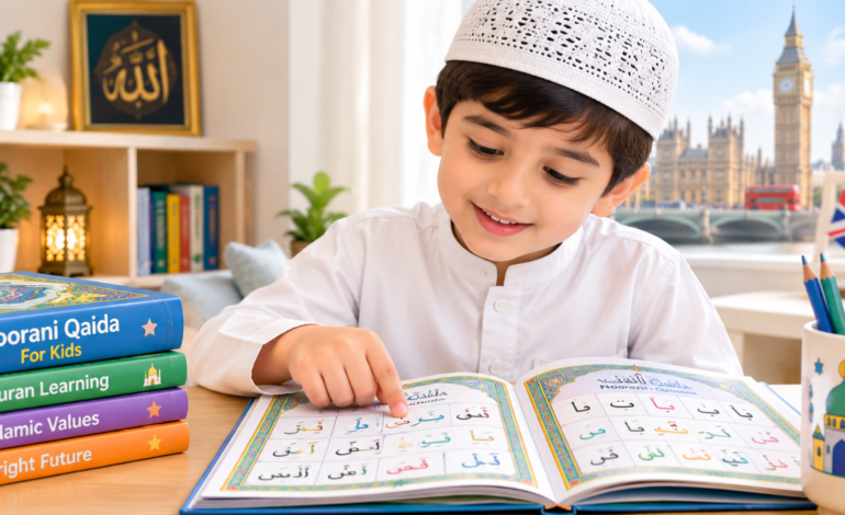 Noorani Qaida for Kids UK: Helping Children Learn Quran Reading Step by Step