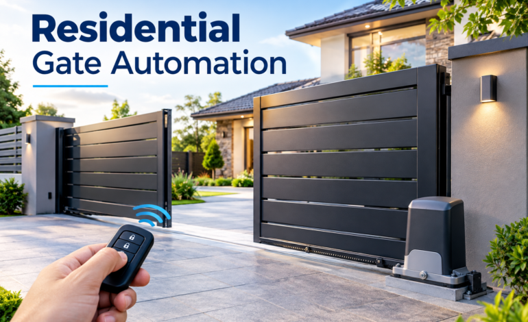 Residential Gate Automation