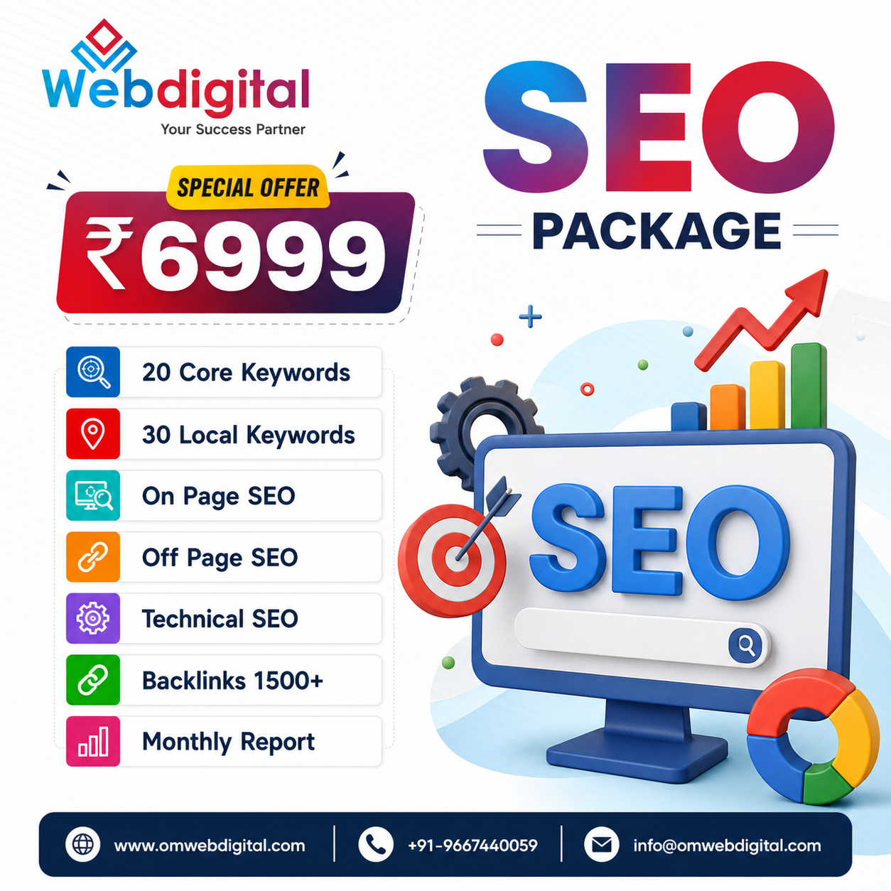 Business SEO Package: Grow Your Visibility, Traffic & Leads