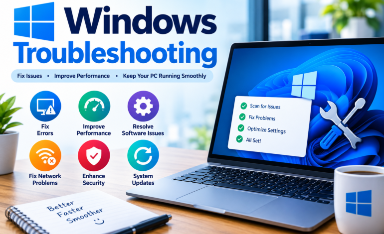 Windows Troubleshooting: Easy Ways to Solve Common PC Issues