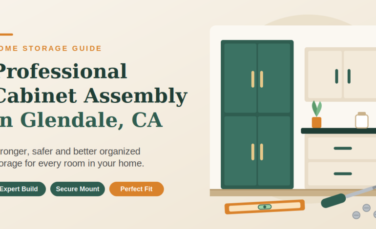 Professional Cabinet Assembly in Glendale, CA
