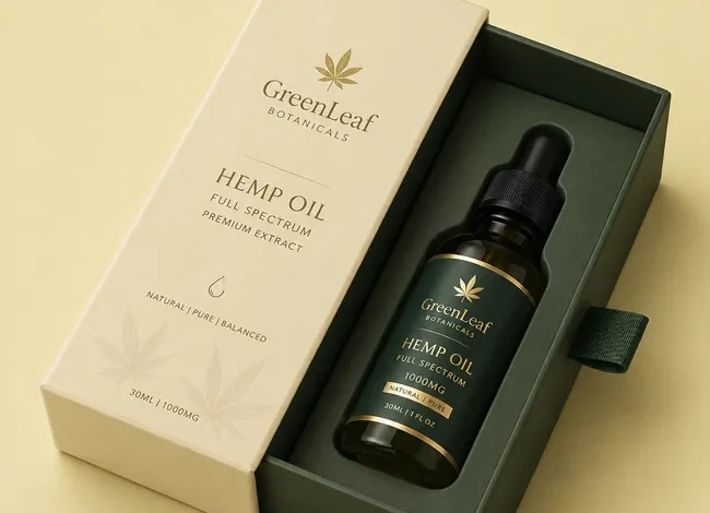 How Custom Hemp Oil Boxes Improve Product Protection and Brand Presentation